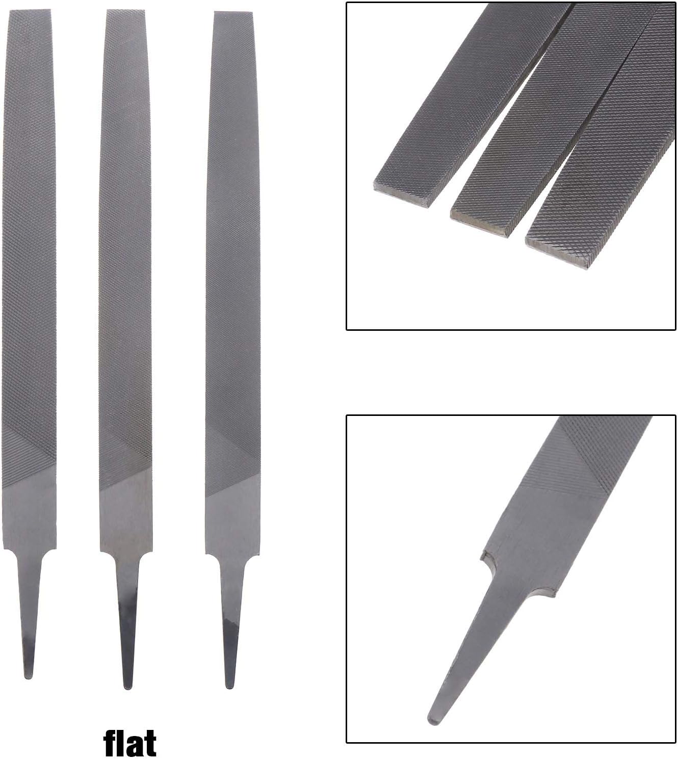 Best Prices 12pcs Engineers Files 8inch Assorted Kit Bastard 2nd Cut Smooth Round Half Round Triangular Flat File Diy Tools Shop Now Kingpneus Com