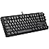 AUKEY Mechanical Keyboard with Blue Switches, LED-Backlit 87-Key Gaming Keyboard with Preset and Customizable Lighting Effects for PC and Laptop Gamers
