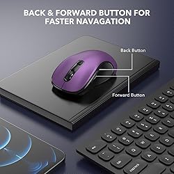 Deeliva Wireless Mouse, Computer Mouse Wireless