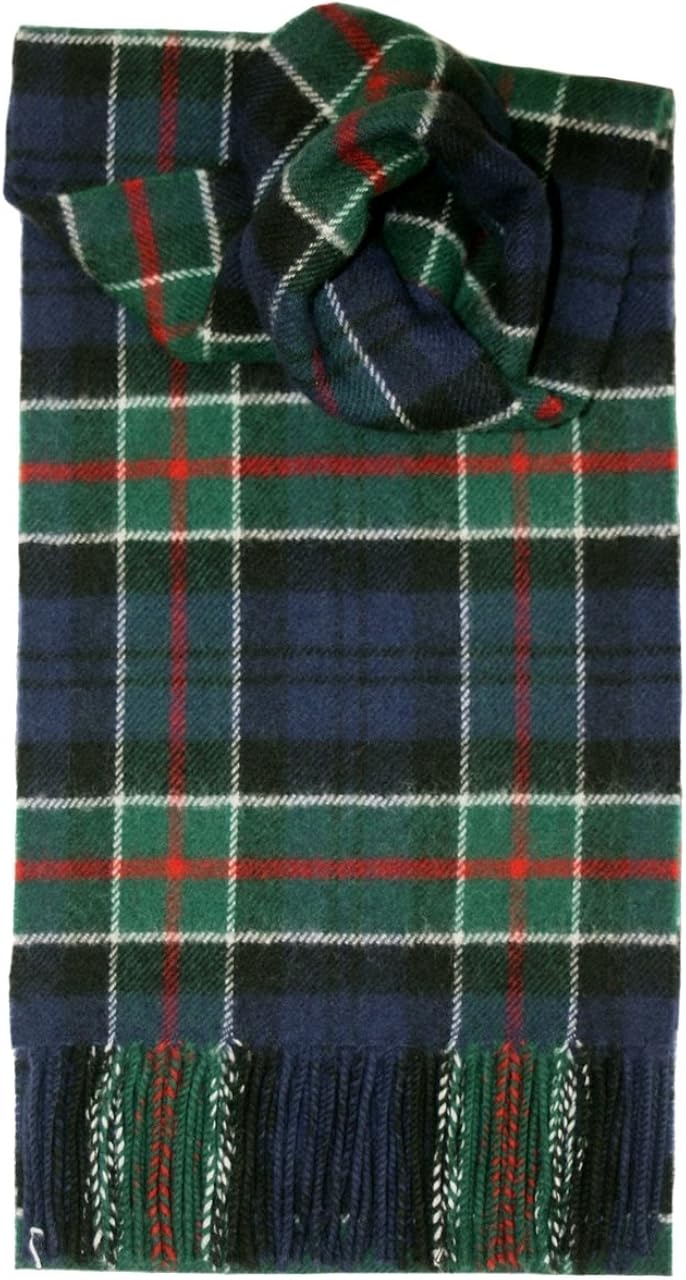 Colquhoun Tartan Scarf Modern Lambswool Amazon.co.uk Clothing
