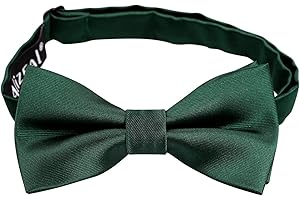 Alizeal Boys Adjustable Pre Tied Wedding Party Tuxedo Bow Tie
