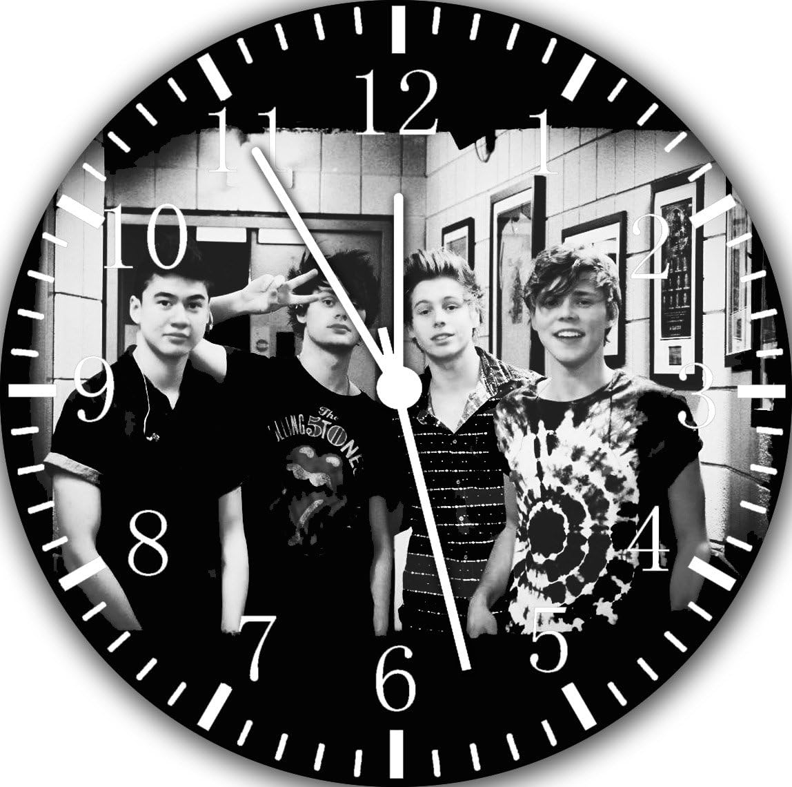 5 Seconds of Summer 5SOS Frameless 10" Wall Clock W499 Nice for Gift or Wall Decor