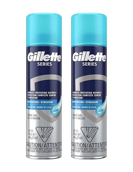 GILLETTE SERIES ULTRA MOISTURIZING SHAVING GEL – 7 OZ – 2 PK