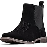 J's.o.l.e Western Cowboy Boots for Men Square Toe Stylish Ankle Chelsea Boots