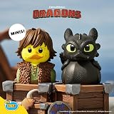 TUBBZ Toothless How to Train Your Dragon Rubber Duck 5cm Collectible view 5