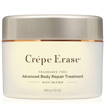 Crepe Erase Advanced , Advanced Body Repair Treatment with Trufirm Complex &amp; 9 Super Hydrators , Fragrance Free , Full Size 10 oz