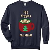 Egg Noggles the Mind! Comfort Colors Adult Sweatshirt