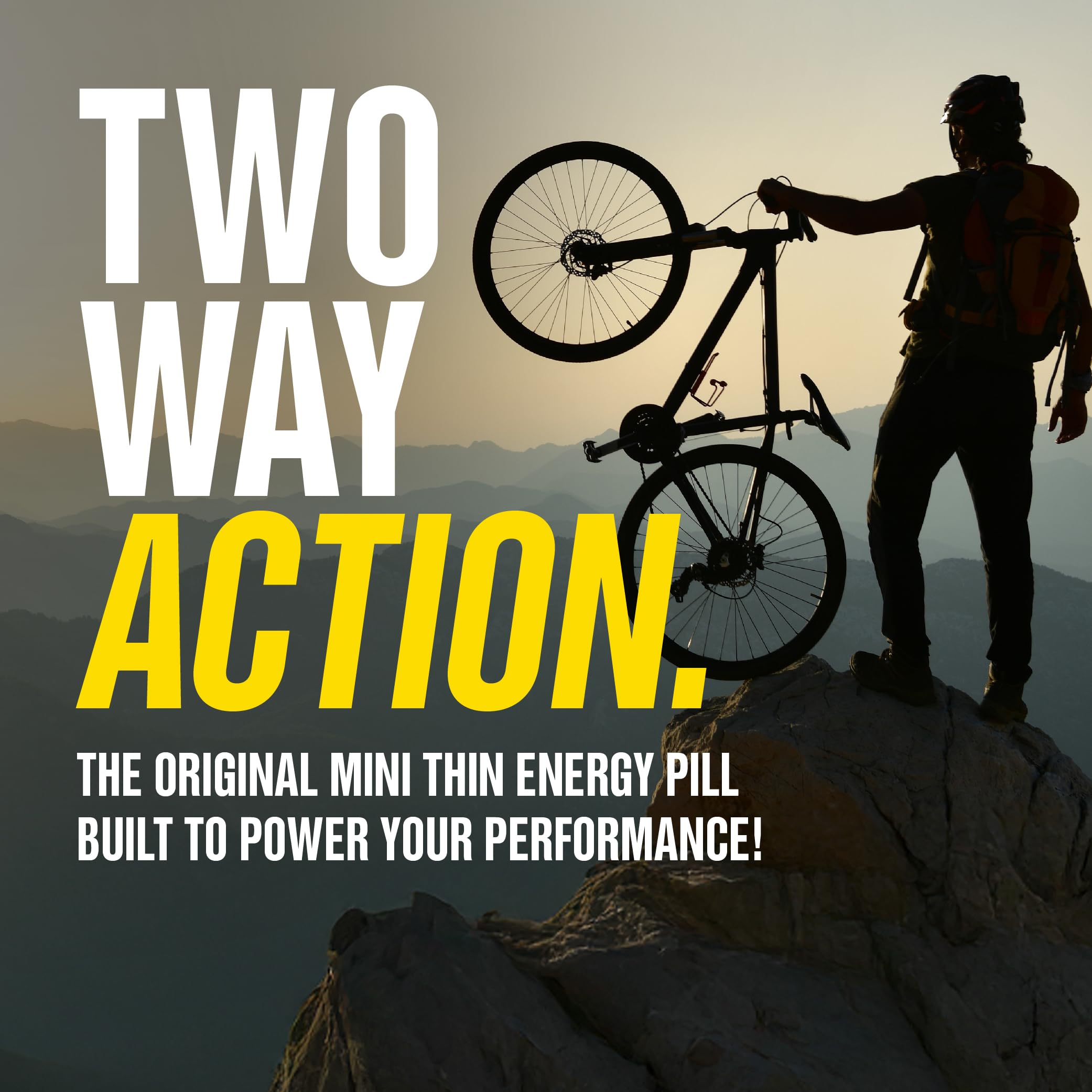 Mini Thin DBI Distribution Two Way Action 25mg Ephedrizine - 4 Count Blister - 3 Pack