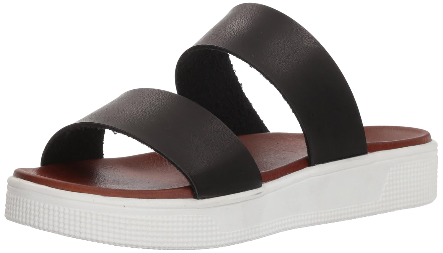 mia women's saige flat sandal