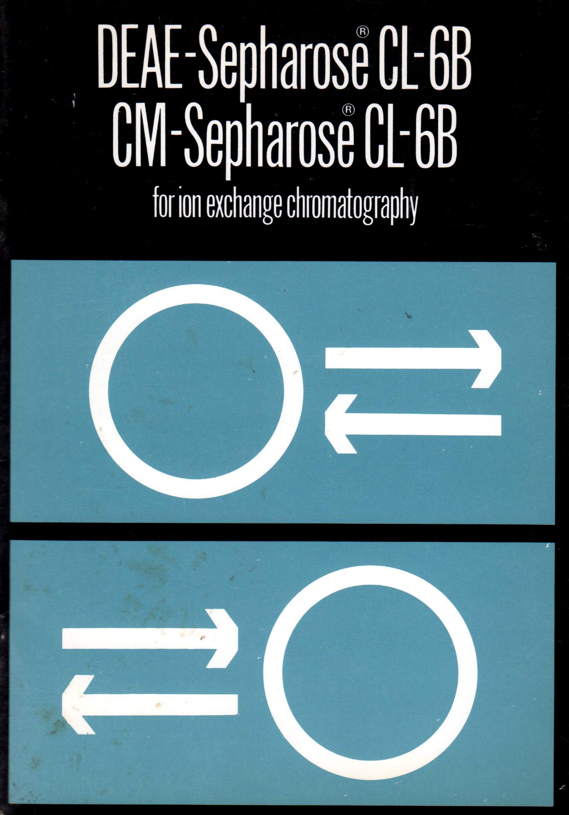 Deae Sepharose Cl 6b Cm Sepharose Cl 6b For Ion Exchange Chromatography Pharmacia Fine Chemicals Amazon Com Books