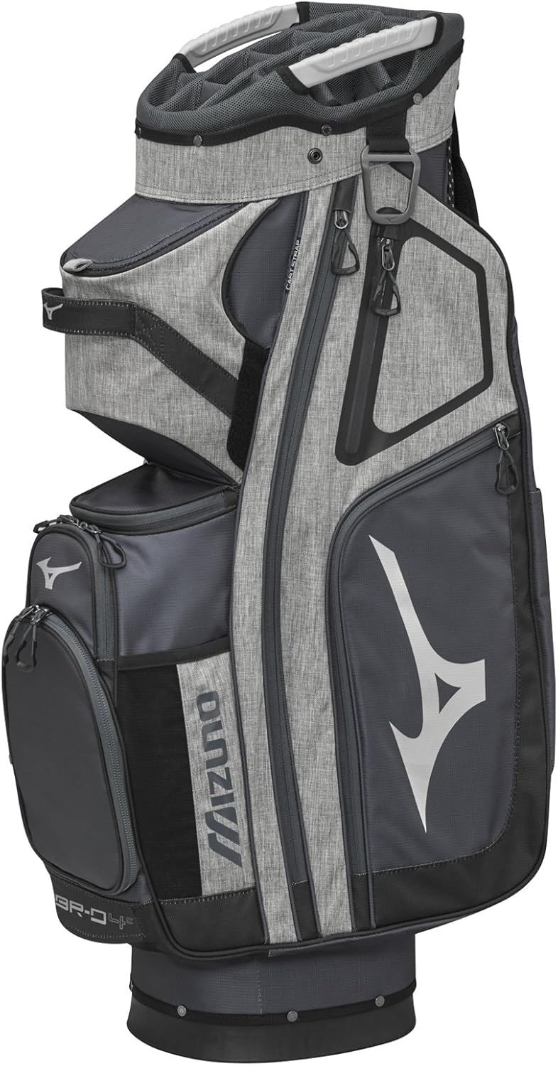 Mizuno BRD4C Golf Cart Bag, Grey/Black, Cart Bags Amazon Canada
