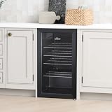 Willow WBC98B 98L Freestanding Undercounter Beverage Cooler Black 39dBA view 2
