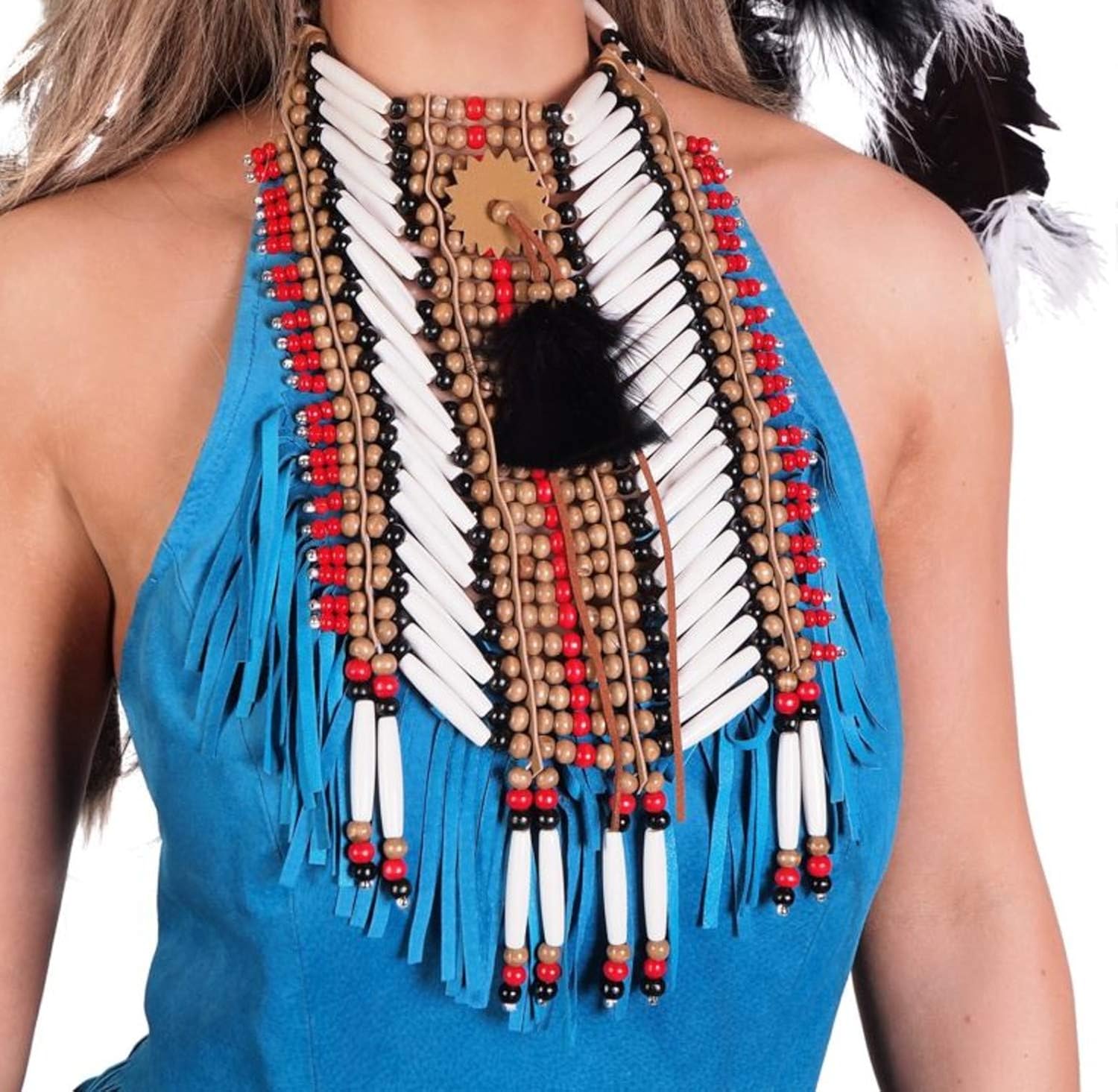 Indian bone choker Clearance