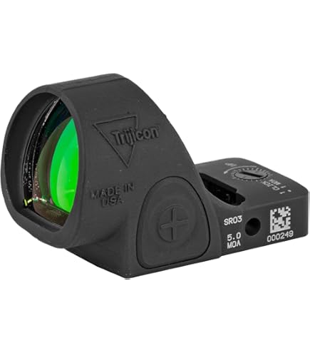 Amazon.com : Trijicon SRO Sight Adjustable LED 1.0 MOA Red Dot