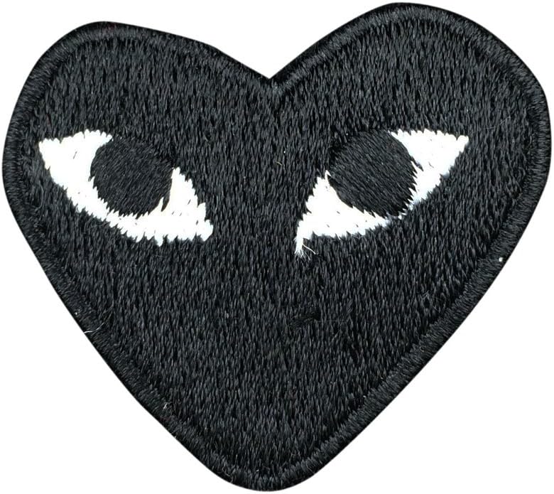 comme des garcons embroidered patch