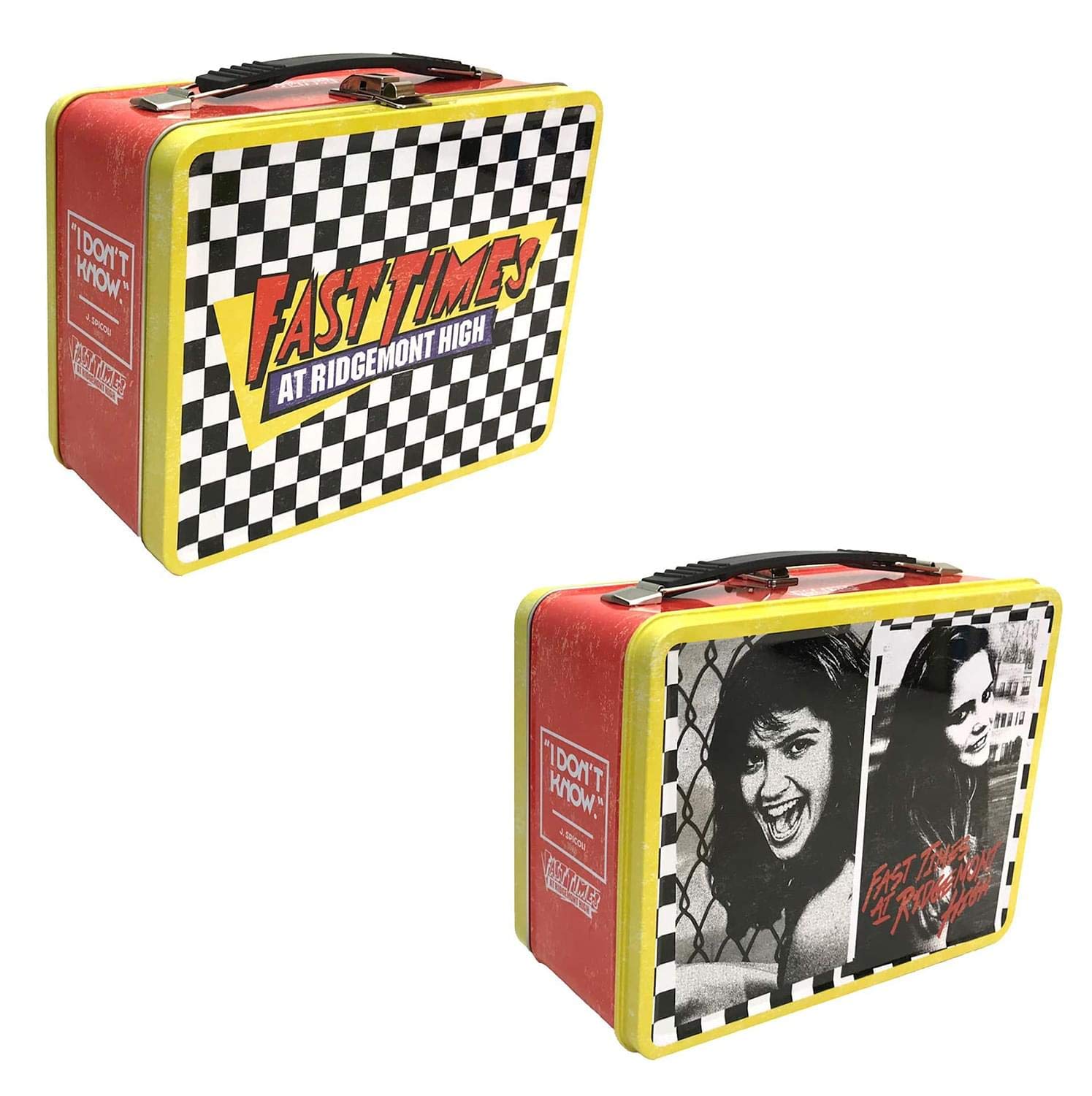 Factory Entertainment Fast Times at Ridgemont High 8.5 x 6.5 x 4 Inch Retro Style Tin Tote