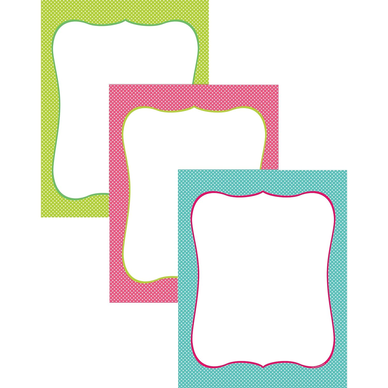 Great Papers! Spring Dots Assortment Letterhead, 8.5"x11", 60 Count (2013065)