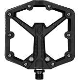 Crankbrothers Stamp Flat MTB Pedals - Size-Specific, Lightweight, Versatile, Durable Bike Pedals