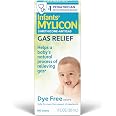 MYLICON Gas Relief Drops for Infants and Babies, Dye Free Formula, 1 Fl Oz. | Gentle simethicone drops relieve infant gas & d