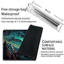 Malqiqi Playmat for MTG, with Free Storage