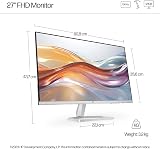 HP Series 5 27" FHD Monitor 527sf 100Hz 99% sRGB HDMI VGA Low Blue Light view 8