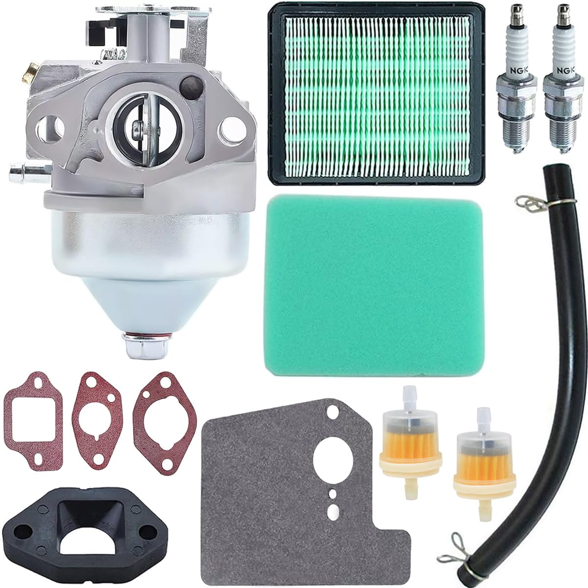 Qiuwanzia HRX217 GCV190 Carburetor 16100-Z0Y-853 for Honda GC190 GCV190A GV190LA HRB217 HRX217K1 HRX217K2 HRX217K4 HRX217K5 Engine Lawn Mower Replace