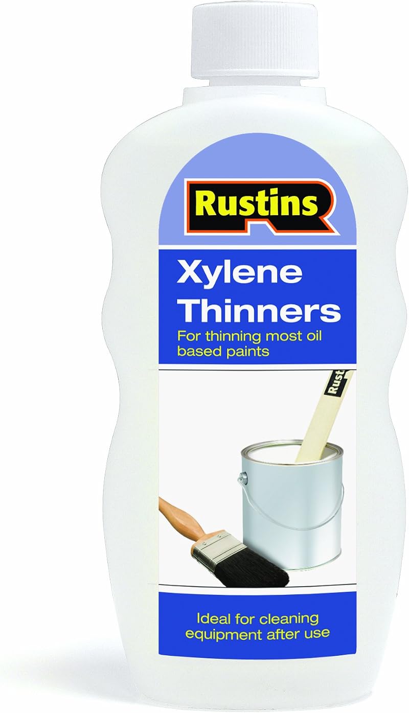 Rustins Xylene Thinners 500ml Powerful Solvent for Paints Varnishes