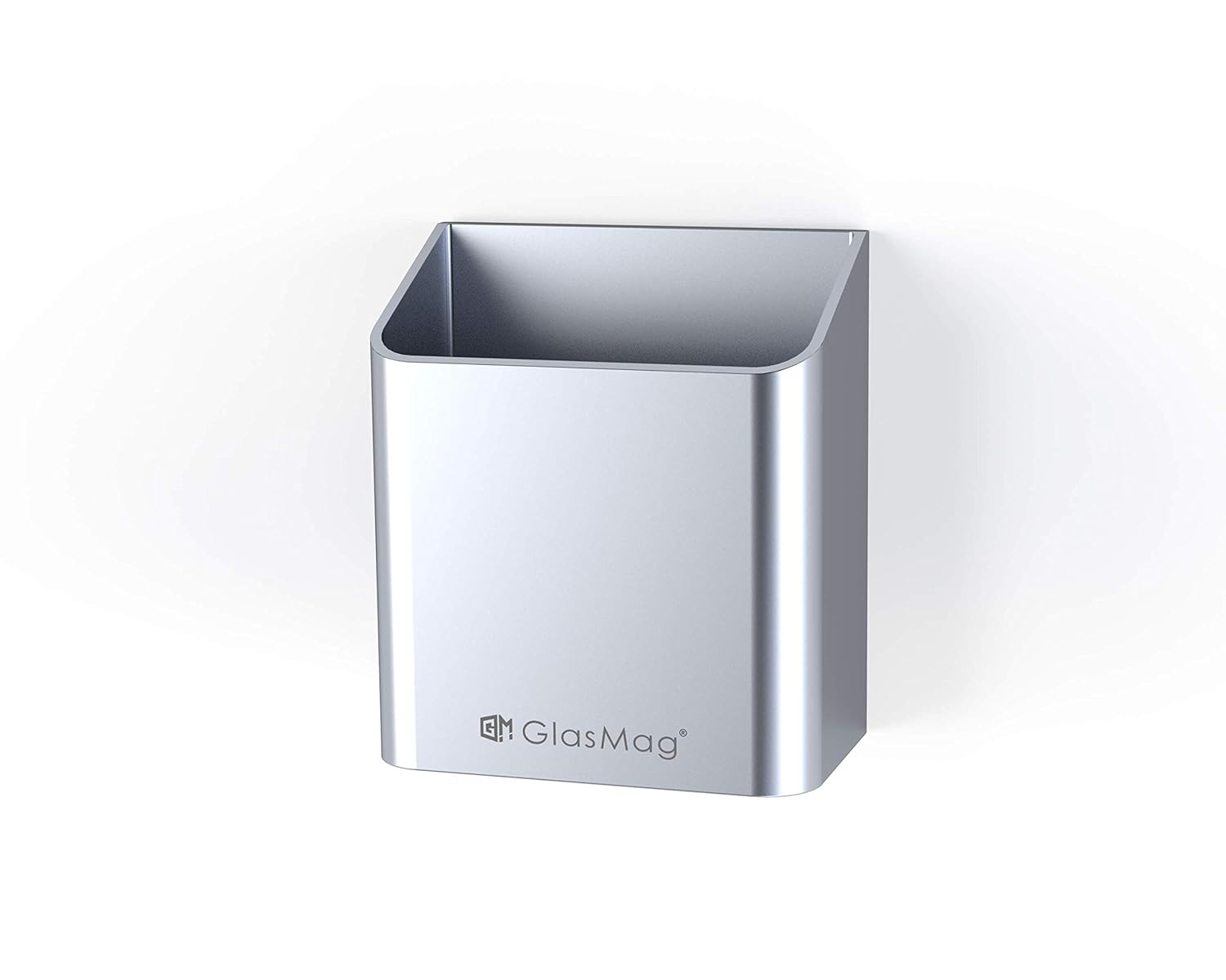 GlasMag Platinum Marker Holder for Glass Whiteboards Holds 8 DryErase Markers Powerful