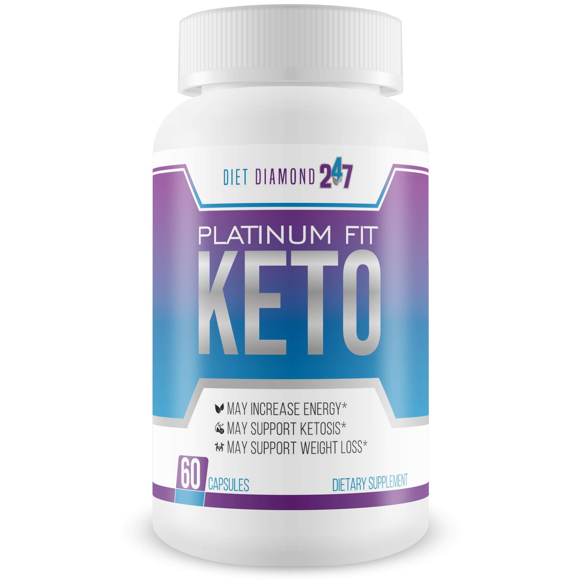 Platinum Fit Keto - Burn Fat Faster to Lose More Weight - Calcium BHB Accelerated Ketosis - Help Your Body Get Into Ketosis Faster So You Can Burn Fat Now