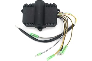 KUNOANZ 339-7452A19 18-5777 Switch Box Power Pack for Mercury 6,8,9.9,10,15,20,25,35 HP Outboard 114-7452K-1 7452A1 7452A7 7452A15 7452A18 2-Stroke 1980-1996