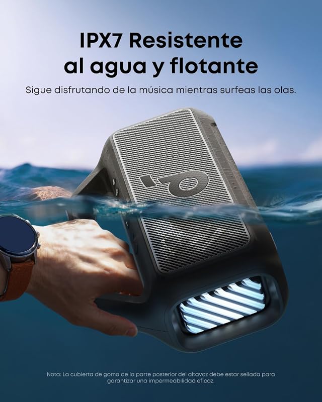Boom 2 Altavoz Bluetooth Potente 80 W, 24 h, IPX7