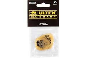 Jim Dunlop 433P.73 Ultex Sharp.73mm, 6/Player's Pack