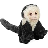 Wild Republic Capuchin Plush, Stuffed Animal, Plush Toy, Gifts for Kids, Cuddlekins 8 Inches, Multi (12274)
