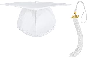Herrenbek Shiny Kindergarten Graduation Cap with 2025 Tassel Adjustable Preschool Kids for Boys or Girls