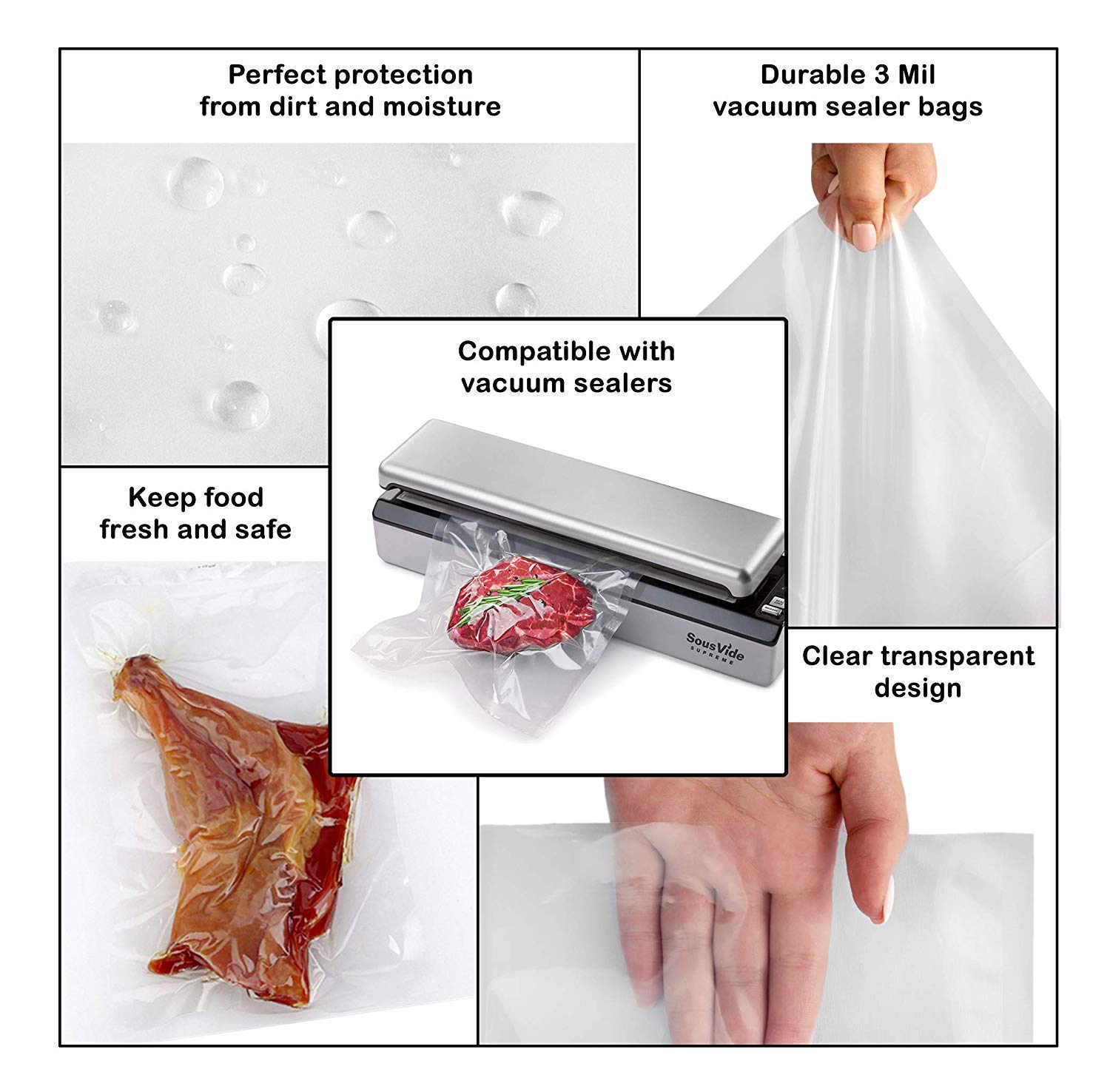 Vacuum seal pouches Outlet