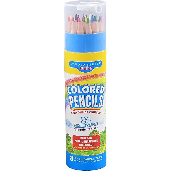 Studio Series Colored Pencil Tube Set (72-colors): Peter Pauper