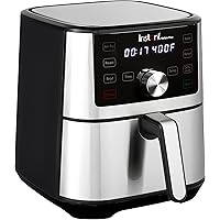 Instant Vortex Plus 6-in-1 Air Fryer, Broiler, Roaster, Dehydrator, plus Baking and Reheating, 4QT