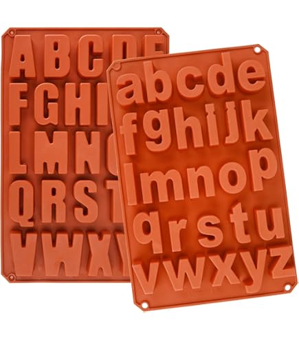 Molde Numeros Moldes De Silicona Para Letras Y Números (A-Z, 0-9) - 2
