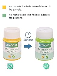 LUVCOSY Well Water Test Kit, 2 Bottles Coliform