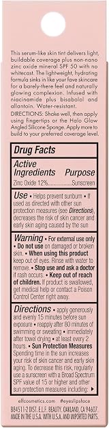 e.l.f. Halo Glow Skin Tint SPF 50 Light Medium Neutral 8 Medium Neutral view 2