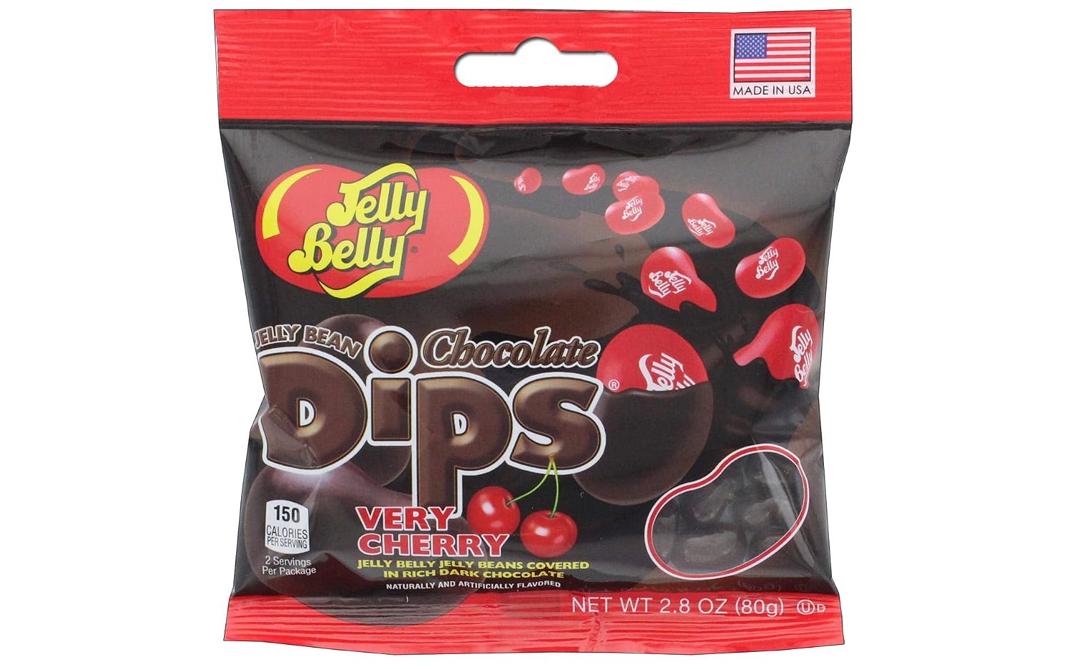 Jelly belly jelly bean covered in Rich Dark chocolate (071567991728)