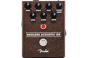Fender Smolder Acoustic Overdrive Guitar Effect Pedal