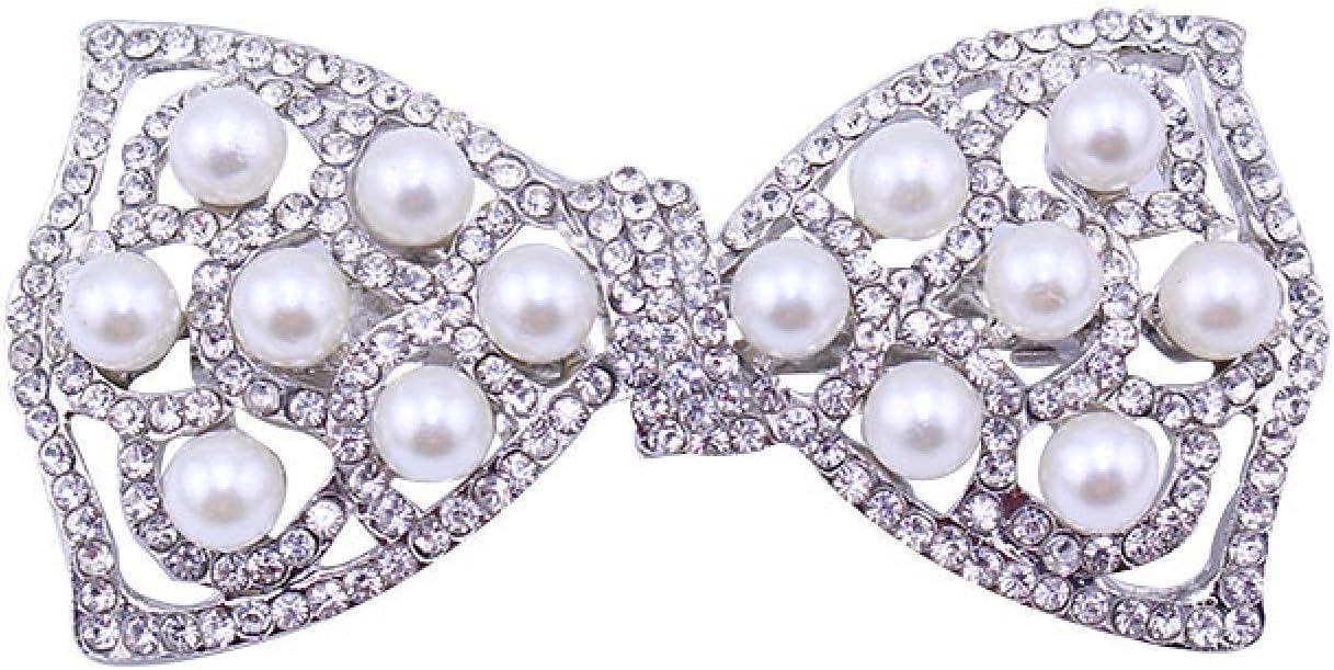 Beaded Brooch Classic Glittery Fashion Women Graceful Handmade Brooches Full Beaded Rhinestone