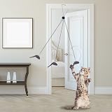 Fuyamp 2 Packs Door Hanging Cat Toy Interactive Mice Chasing Exercise view 7
