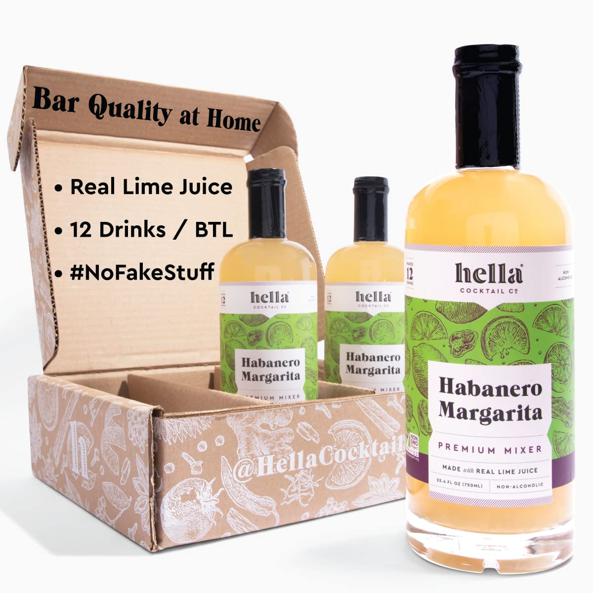Dick's Habanero Margarita Mix – Award Winning - Spicy, Small-Batch, Pr – Dicks Mixes