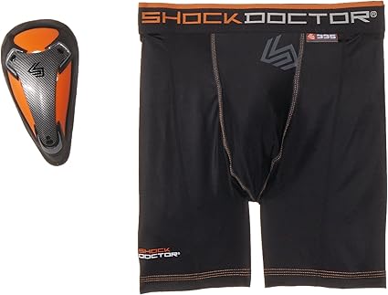 Amazon Com Shock Doctor Men S Ultra Pro Boxer Compression Shorts