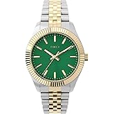 Timex Women's imex Legacy 36mm Watch - Two-Tone Bracelet Green Dial Gold-Tone Case