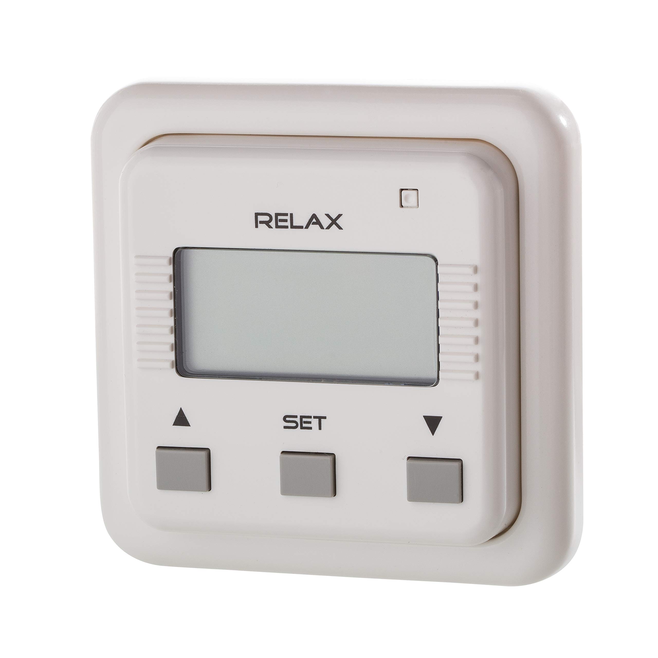 Simu Relax ultra white Roller Blind Timer, Timed Switch for Roller Blind Motor