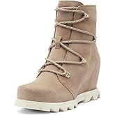 Sorel Women's Joan of Arctic Wedge III Lace Boot — Waterproof Suede Wedge Boots
