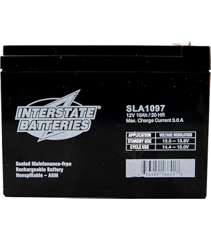 ABA-221179 ヘラー Xcelerate UItra AGM AGM Amazon.com: Interstate Batteries 12V 9Ah High Rate Battery